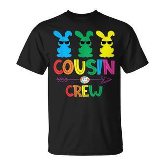 Easter Cousin Crew Rabbit Cute Matching Easter Day Party Unisex T-Shirt | Mazezy
