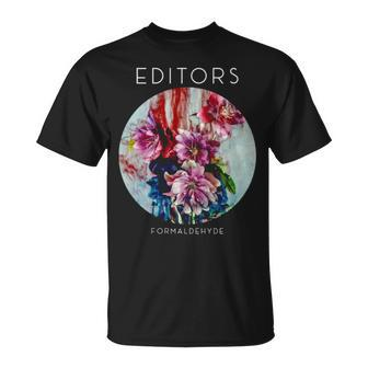 Editors Band The Flowers Unisex T-Shirt | Mazezy