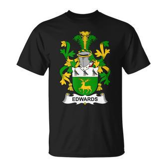 Edwards Coat Of Arms Crest T-shirt - Thegiftio UK
