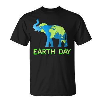 Elephant Earth Day For Earthday 2019 Tee Unisex T-Shirt | Mazezy