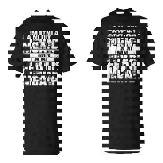 Elevator Mechanic Merch | Cute Awesome Gifts For Mechanics Unisex T-Shirt | Mazezy