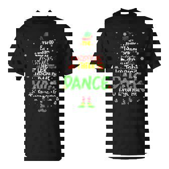 Elf Dance Teacher Best Way Christmas Cheer Is Teaching Dance T-shirt - Thegiftio