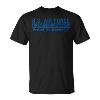 Ellsworth Air Force Base South Dakota Usaf Ellsworth Afb T-Shirt - Seseable