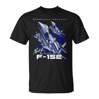F 15E Eagle Fighterjet Military Army Unisex T-Shirt | Mazezy DE