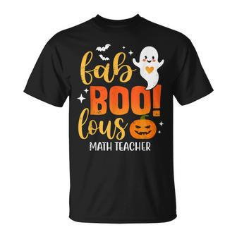 Fab Boo Lous Math Teacher Halloween Costume For T-shirt - Thegiftio UK