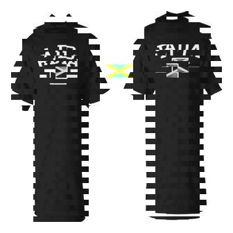 Fadda Jamaican Dad Fathers Day Dad T-shirt - Thegiftio