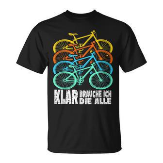 Fahrrad Mountainbike Radfahrer Lustiger Spruch Ebike T-Shirt - Seseable