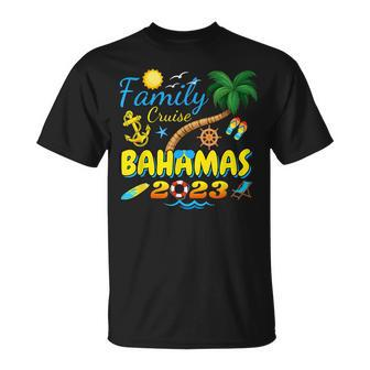 Family Cruise Bahamas 2023 Matching Group Summer Vacation Unisex T-Shirt | Mazezy UK