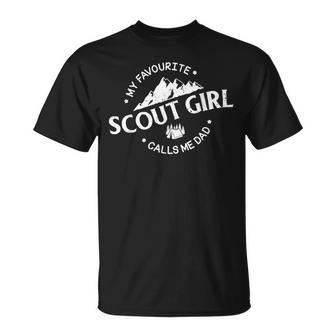 My Favourite Scout Girl Calls Me Dad Proud Dad T-Shirt - Seseable