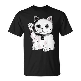 Feng Shui Maneki-Neko Pop-Art T-Shirt - Seseable