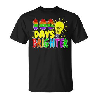 Fidget Toy 100 Days Of School Pop It 100 Days Brighter T-shirt - Thegiftio UK