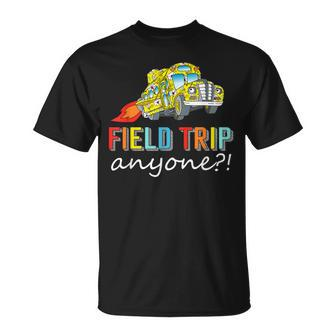 Field Trip Anyone Magic School Bus Seatbelts Everyone Unisex T-Shirt | Mazezy