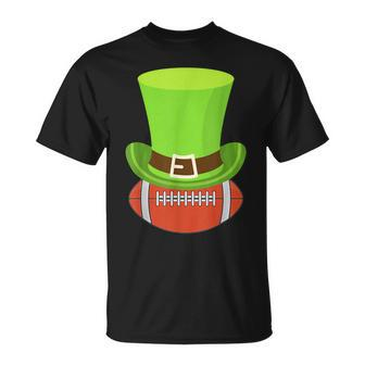 Football Green St Patricks Day Sports For Coach Unisex T-Shirt | Mazezy