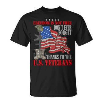 Freedom Is Not Free Veterans Day T-Shirt - Seseable