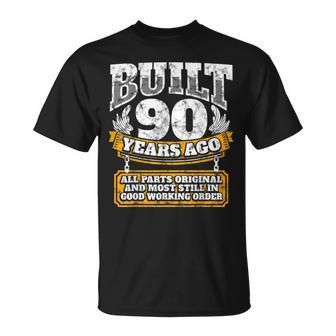Funny 90Th Birthday B-Day Gift Saying Age 90 Year Joke Unisex T-Shirt | Mazezy