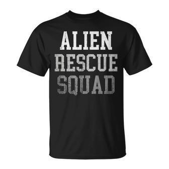 Funny Area 51 Raiding Team Space Force Alien Rescue Squad Unisex T-Shirt | Mazezy