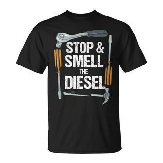 Funny Diesel Mechanics Diesel Truck Trucker Pickup Unisex T-Shirt - Seseable