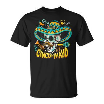 Funny Drinking Cinco De Mayo Lets Fiesta Unisex T-Shirt | Mazezy