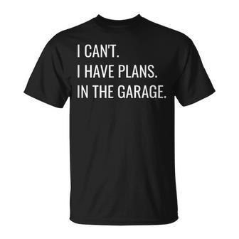 Funny Garage Car Guys Workshop Mechanic Unisex T-Shirt | Mazezy DE