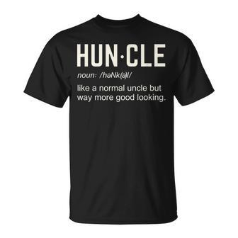 Funny Huncle Like A Normal Uncle Unisex T-Shirt | Mazezy UK