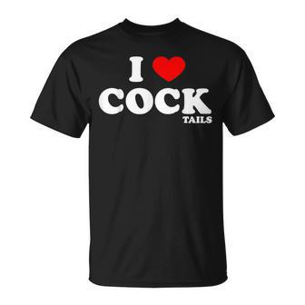 Funny I Love Cocktails I Heart Cocktails Drinking Pun Gift Unisex T-Shirt | Mazezy