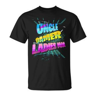 Funny New Uncle Gift  For Men Gamer Ladies Man Gift For Mens Unisex T-Shirt