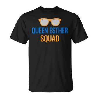 Funny Queen Esther Squad Purim Party Costume Unisex T-Shirt | Mazezy