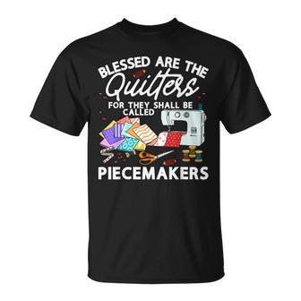 Funny Quilting Knitting Lover Sewing Unisex T-Shirt | Mazezy
