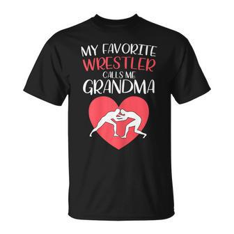 Funny Wrestling Grandma Gift For Womens Unisex T-Shirt | Mazezy