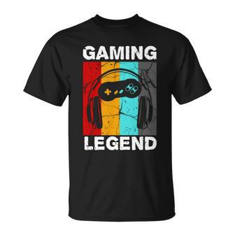 Gaming Legend Retro Unisex T-Shirt - Monsterry UK