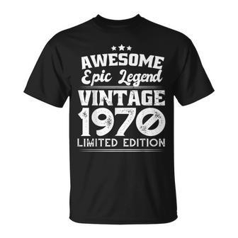 Gebaut Im 70Er Vintage Original Epische Legende T-Shirt - Seseable