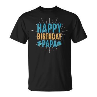 Geburtstag Papa Geschenk V2 T-Shirt - Seseable