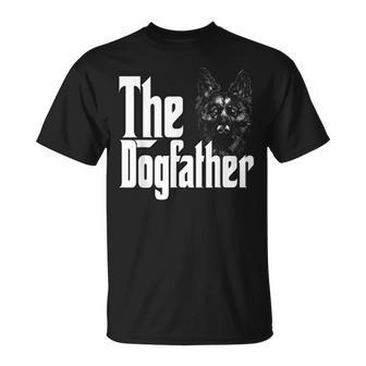 German Shepherd Dog Dad Dogfather Dogs Daddy Father Unisex T-Shirt