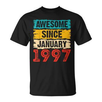Geschenke Zum 26 Geburtstag Zum 26 Januar 1997 T-Shirt - Seseable