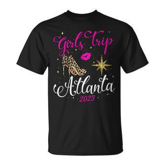 Girls Trip Atlanta 2023 Weekend Birthday Party Unisex T-Shirt | Mazezy