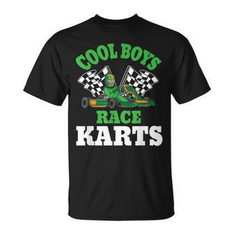 Go-Kart Boy Go Kart Racing Kart Racer T-shirt - Seseable