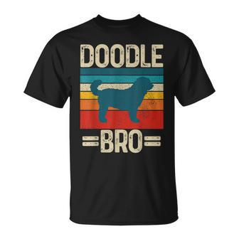 Goldendoodle Labradoodle Dad Golden Doodle Bro Vintage Dog V2 T-Shirt - Seseable