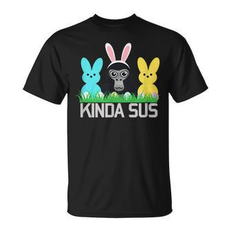 Gorilla Tag Easter Spring Vr Gamer Kids Adults Ns Unisex T-Shirt | Mazezy