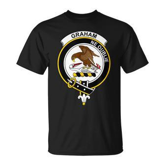 Graham Coat Of Arms Crest T-shirt - Thegiftio UK
