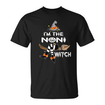 Grandma Im The Noni Witch Halloween Unisex T-Shirt | Mazezy CA