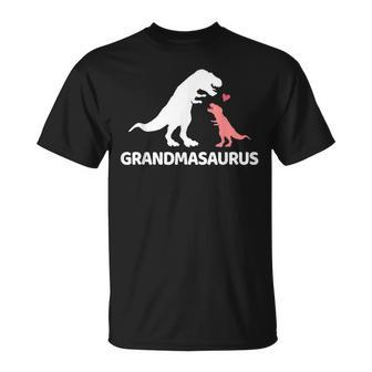 Grandmasaurus Grandma Dinosaur Unisex T-Shirt | Mazezy