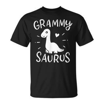 Grandmother Grammy Grandma Dinosaur Paleontologist Gift Unisex T-Shirt | Mazezy