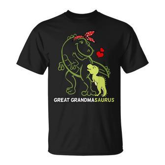 Great Grandmasaurus Great Grandma Dinosaur Baby Unisex T-Shirt | Mazezy
