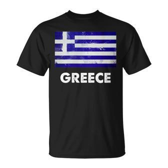 Greece Flag Greek T-Shirt - Seseable