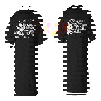 Groovy Ghost Halloween Floral Spooky Nicu Nurse T-shirt - Thegiftio