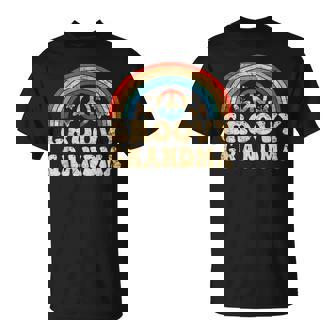 Groovy Grandma 70S Aesthetic Nostalgia 1970S Retro Grandma Unisex T-Shirt | Mazezy