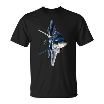 Gs Up Fighter Jet F-22 For Jet & Airplane Lovers T-shirt - Thegiftio UK