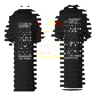 Guitar Vintage You Can Never Have Too Many Guitar T-shirt - Thegiftio