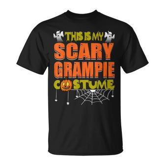 Halloween This Is My Scary Grampie Custom Grandpa T-shirt - Thegiftio UK