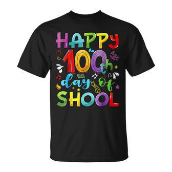 Happy 100 Days Of School Cute Teacher Student Child T-shirt - Thegiftio UK